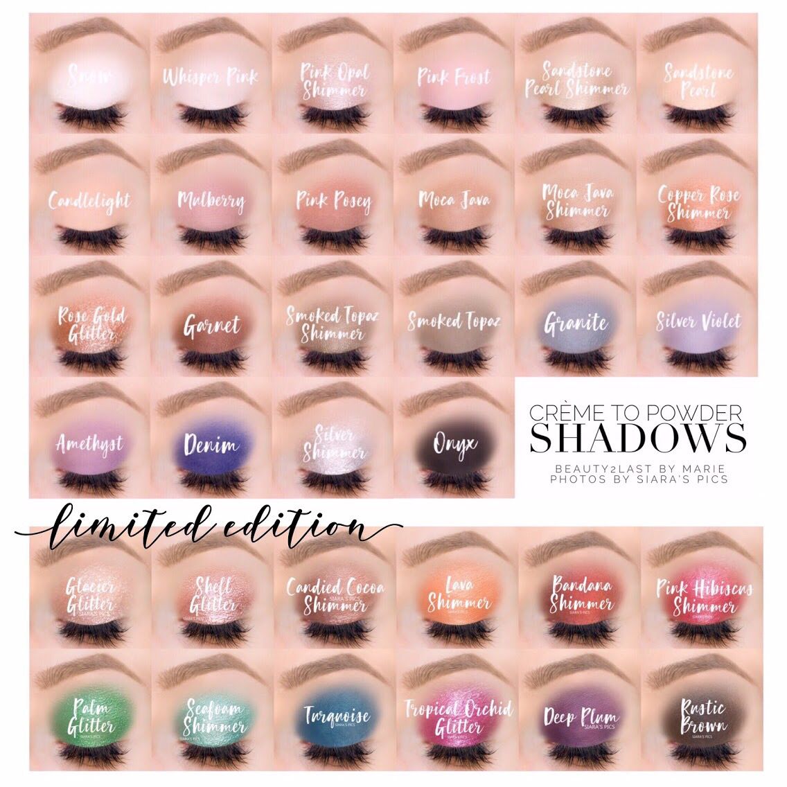 Shadowsense colors discount