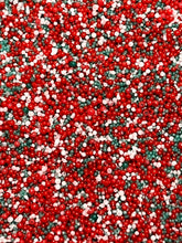 Load image into Gallery viewer, Christmas Red White &amp; Green Jojoba Beads – 20/40 Mesh