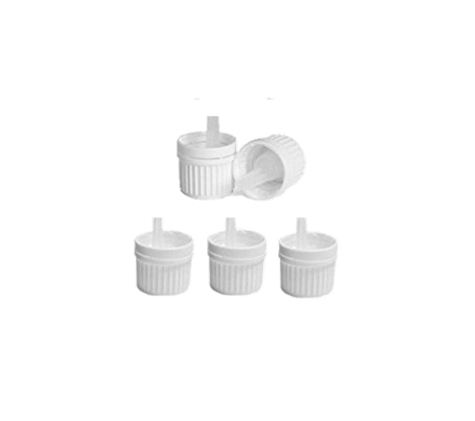 White Tamper Evident Cap & Orifice Reducer 18 mm