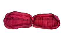 Load image into Gallery viewer, Empty Essential Oil Red Carrying Case Zipper Bag Young Living
