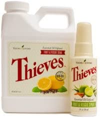 Thieves Fruit & Veggie Wash Combo Pack - Young Living