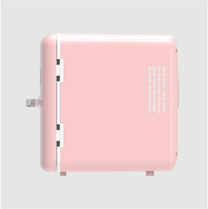 Frigidaire Portable Retro 6-can Mini Fridge, Black, Blue, Pink or White