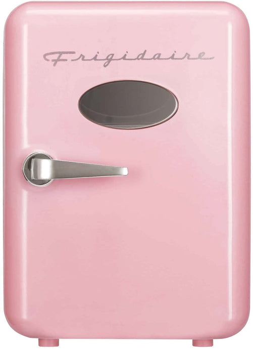 Frigidaire Portable Retro 6-can Mini Fridge, Black, Blue, Pink or White