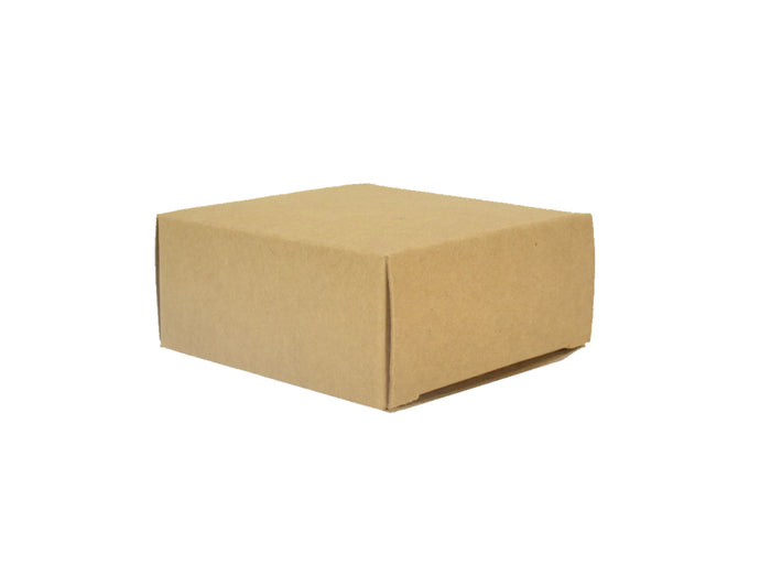 Kraft Square NO Window Soap Box Empty