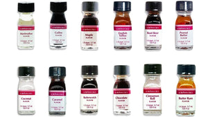 Lorann SS #3 Savory Flavors Dram Bottles 12 Pack Variety