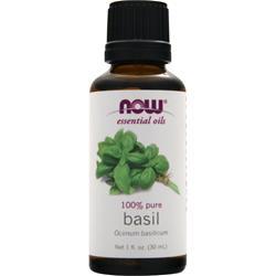 Now 100% Pure Basil Oil