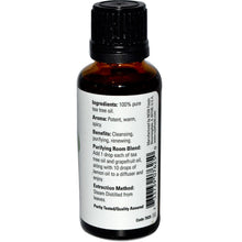 Load image into Gallery viewer, Now Certified Organic &amp; 100% Pure Tea Tree Oil 1 fl.oz