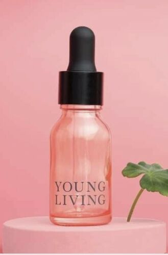 Pink Young Living Glass Dropper Bottle 5ml Empty *Limited*