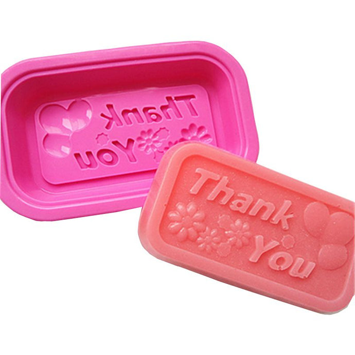 Thank you Silicone Mold for Resin, Soap, Cakes