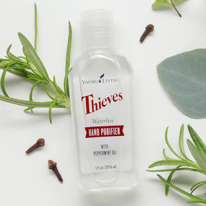 Thieves Waterless Hand Purifier / Sanitizer 1 fl. oz, Young Living