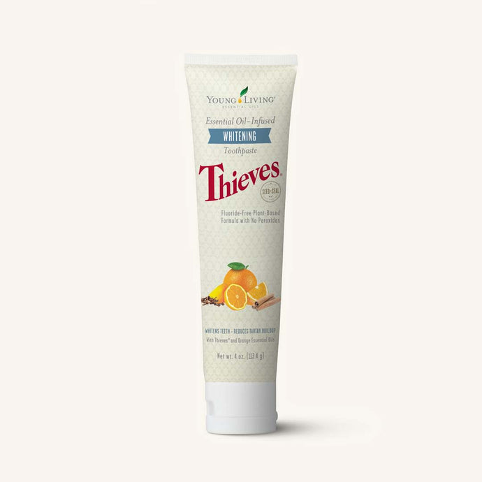 Thieves Whitening Toothpaste by Young Living Essential Oil Infused 4 oz