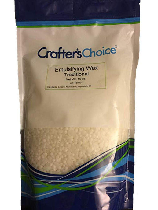 Crafters Choice - Traditional Emulsifying Wax 1 Lb for Soap making