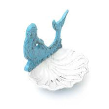 Load image into Gallery viewer, Mermaid Cast Iron Soap Dish, Finchberry