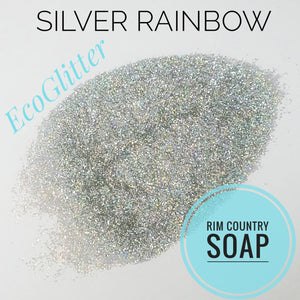 Silver Rainbow Eco Glitter