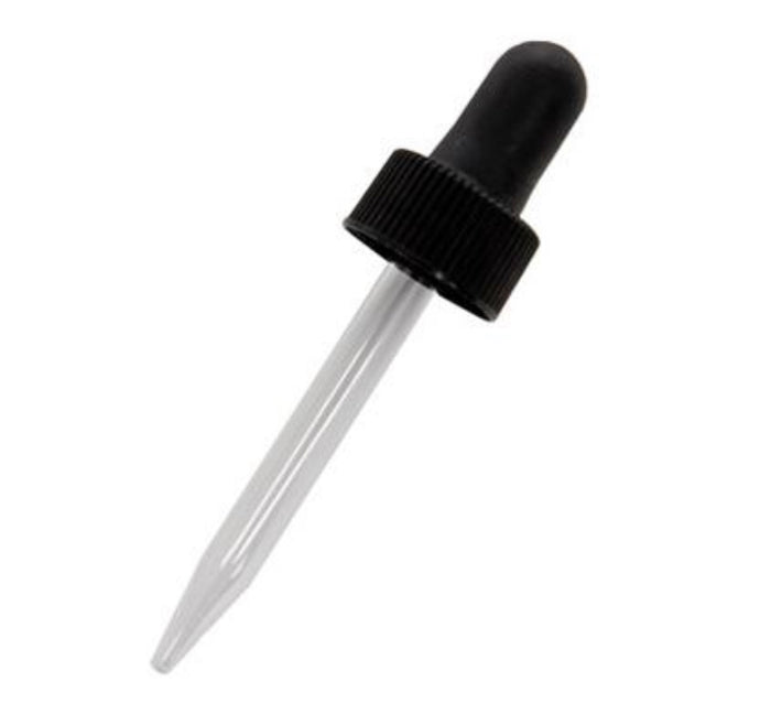Glass Dropper, 1 oz Threaded LorAnn