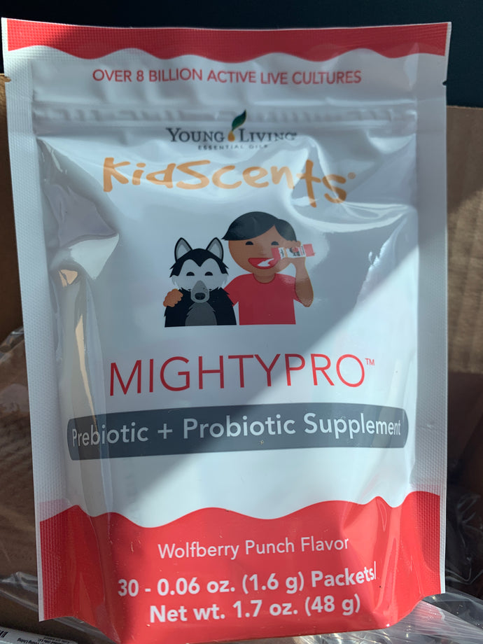 Kids cents Mightypro Prebiotic + Probiotic Supplement Wolfberry 30 packets
